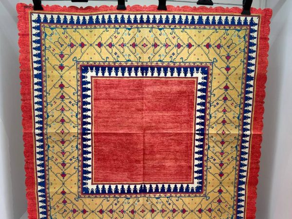 رومیزی مربع طرح تیما