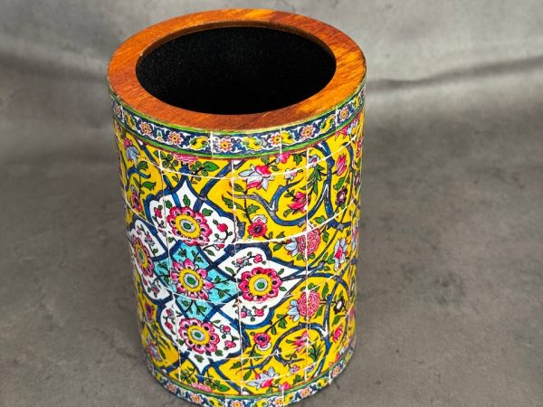 ظرف استوانه طرح اطلس