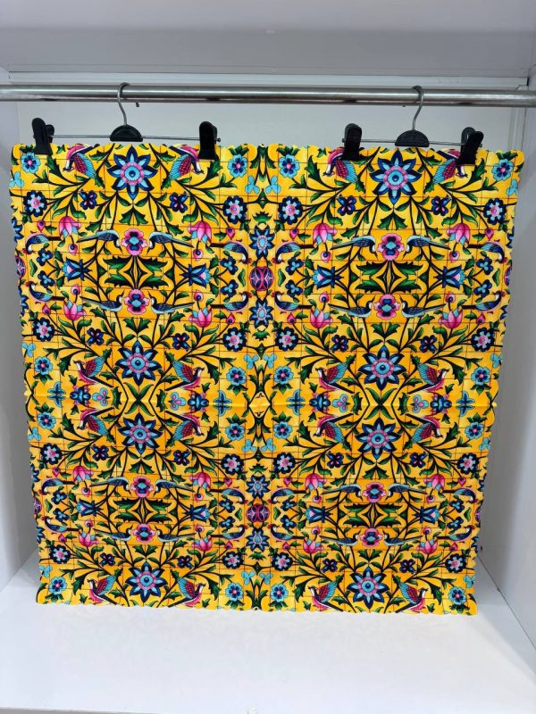 رومیزی مربع طرح پرستو