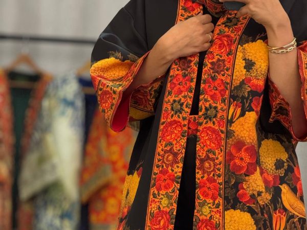 کت گل و مرغ قجری