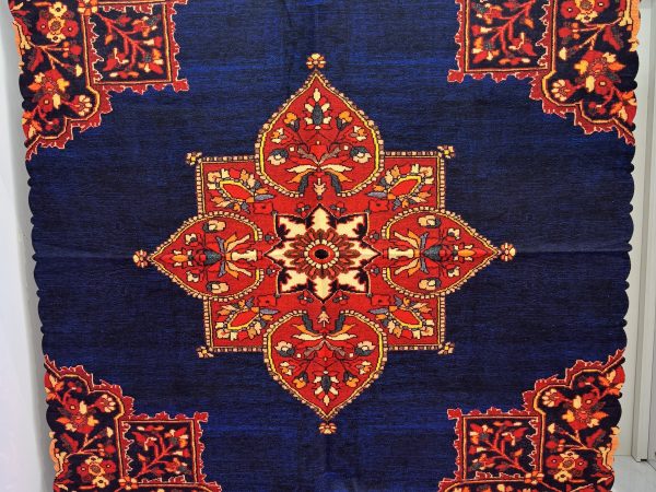 رومیزی مربع طرح جانان
