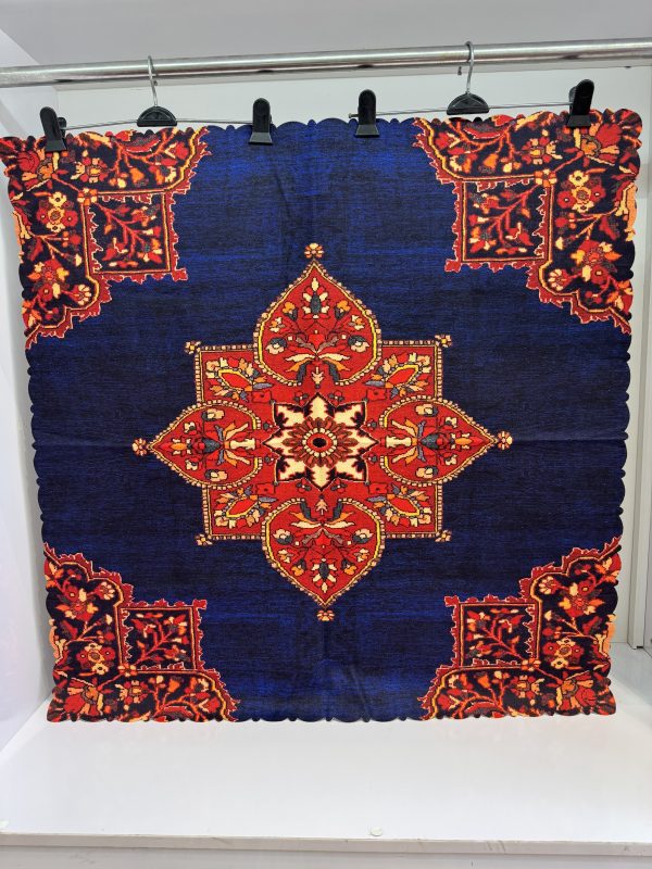 رومیزی مربع طرح جانان