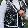 جلیقه طرح حافظ مشکی