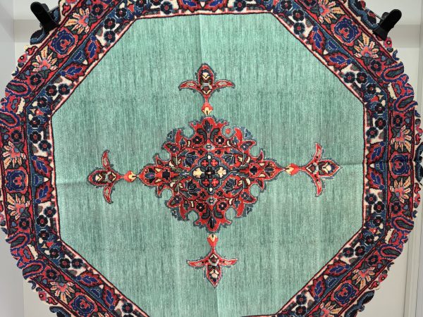 رومیزی گرد طرح صنم