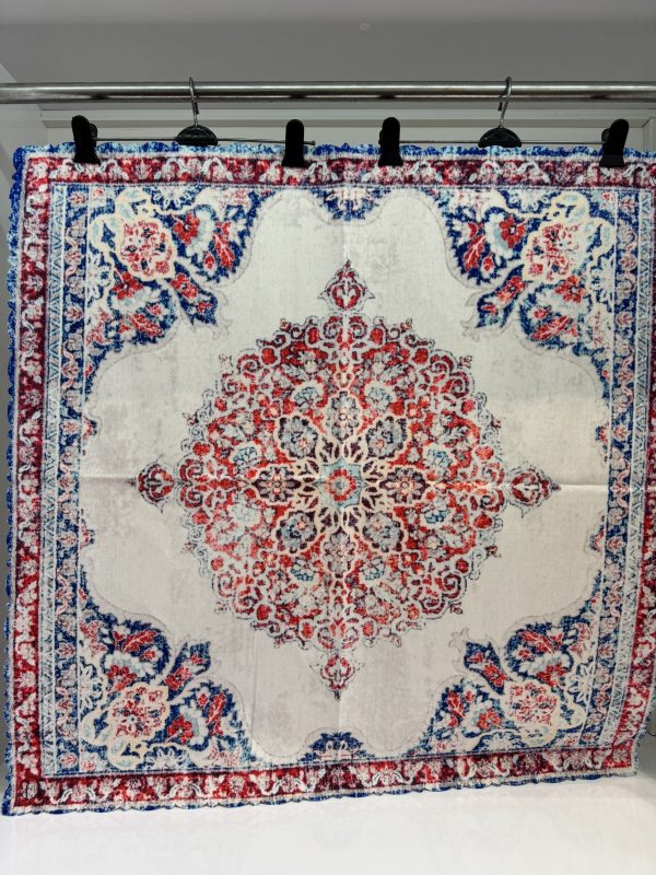رومیزی مربع طرح سپیدار