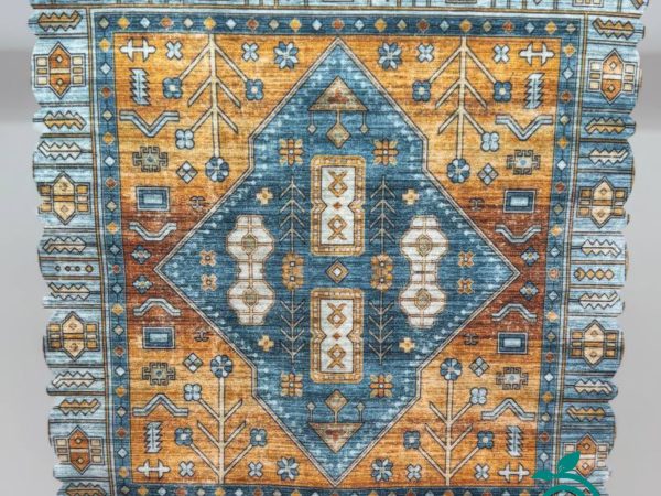 رومیزی عسلی طرح زرین
