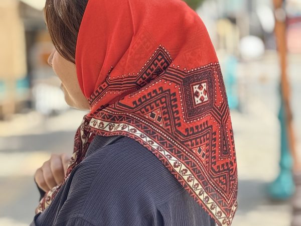 مینی اسکارف طرح آشو