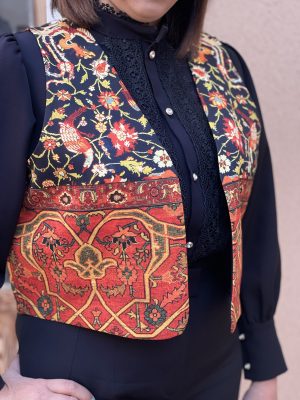 جلیقه طرح سیمرغ