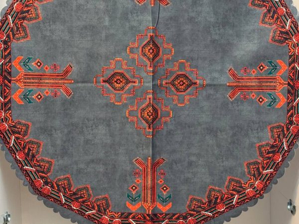 رومیزی گرد طرح البرز